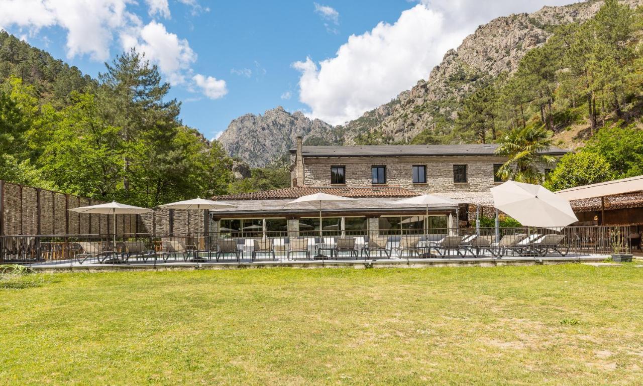 Hotel De La Restonica Corte  Buitenkant foto